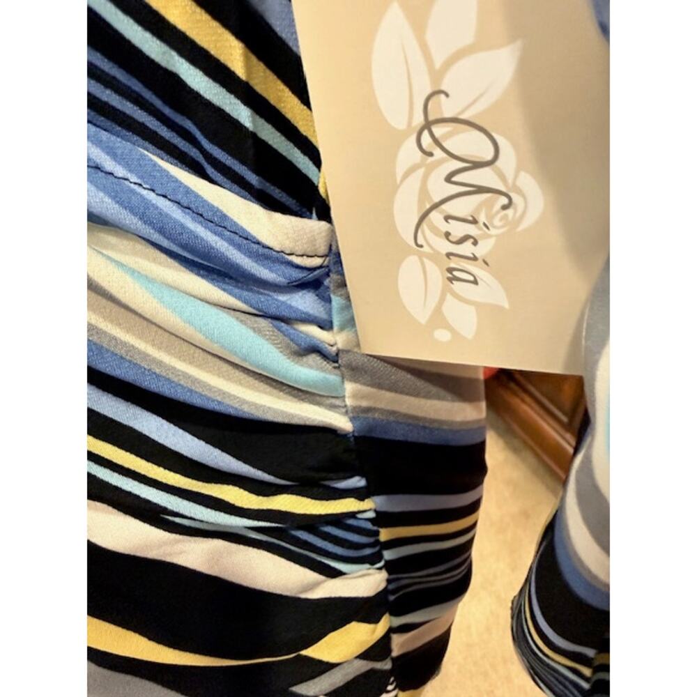 Misia - Striped Wrapped Blouse - Small - Picture 4 of 4